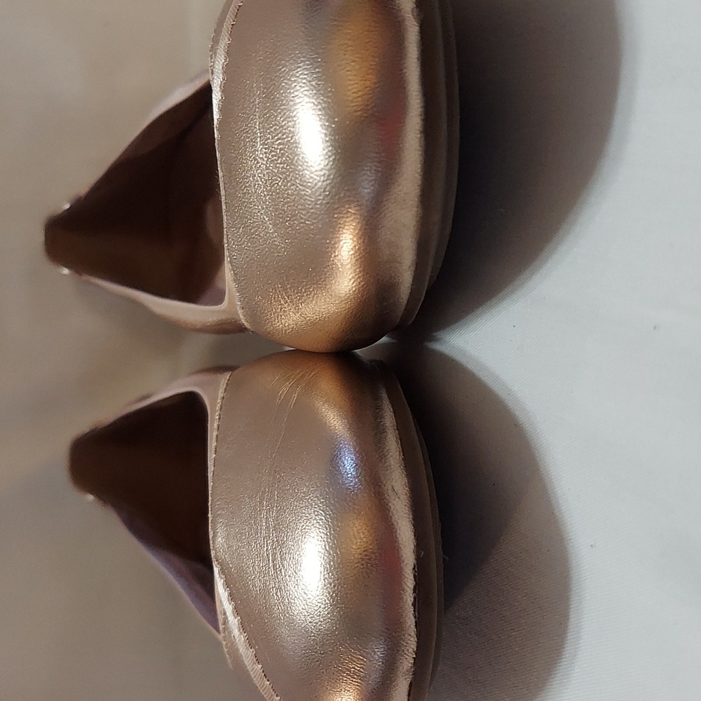 Vionic rose gold ballet flats. NWOT Sz 9 Wide - Picture 8 of 8